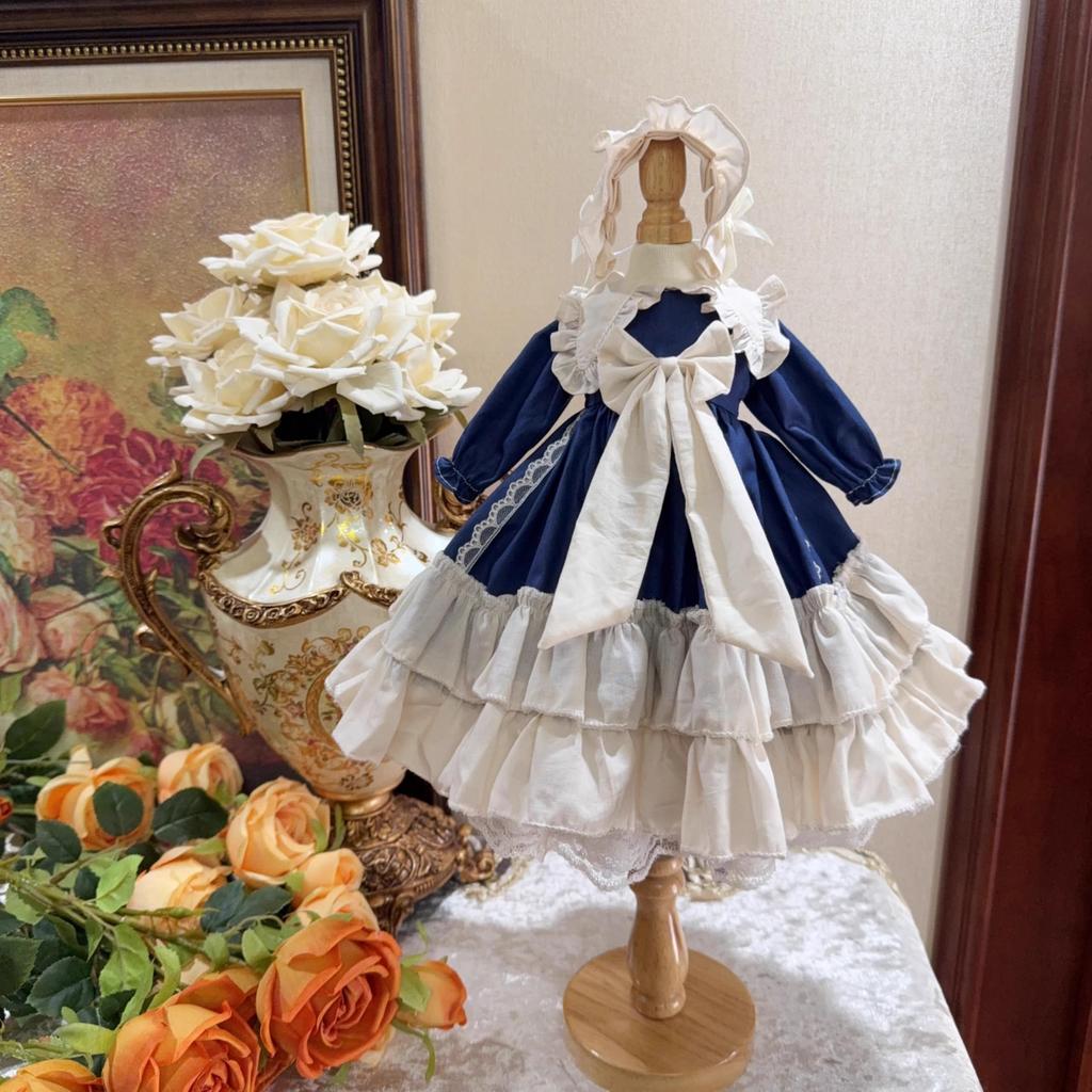HAMRETHYPPZ BJD Ball Jointed Doll Doll Doll Maid Ball Jointed Doll Princess Blue and White Princess Evening Princess Maid Cute Dress Cute Dress and