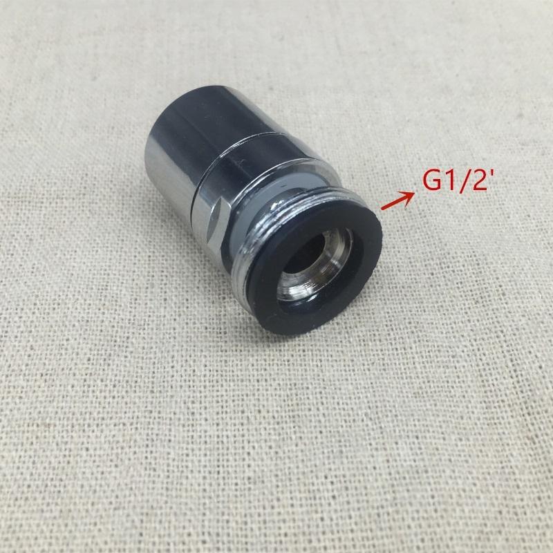 1pc Brass Chrome Finished Universal Faucet Spout Replacement G1/2' Connector Bubbler Aerator Kitchen Faucet Accessories