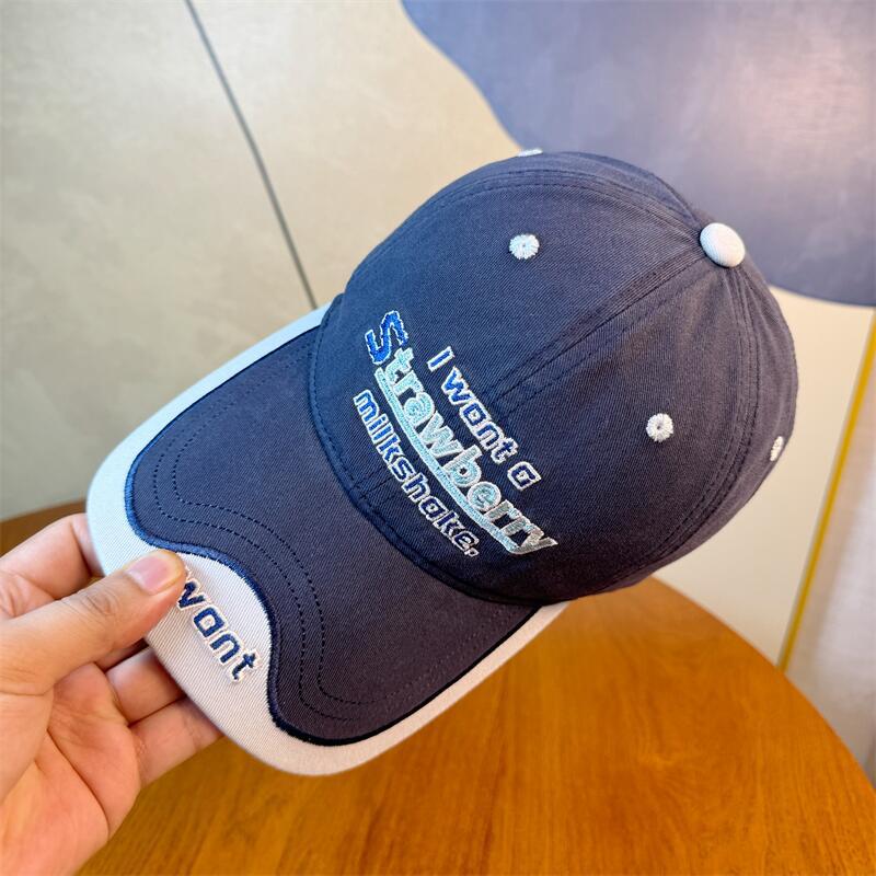

Бейсболка для мужчин и женщин, модная вышитая шляпа, повседневная ретро кепка-снэпбек, унисекс Adjustable темно-синий