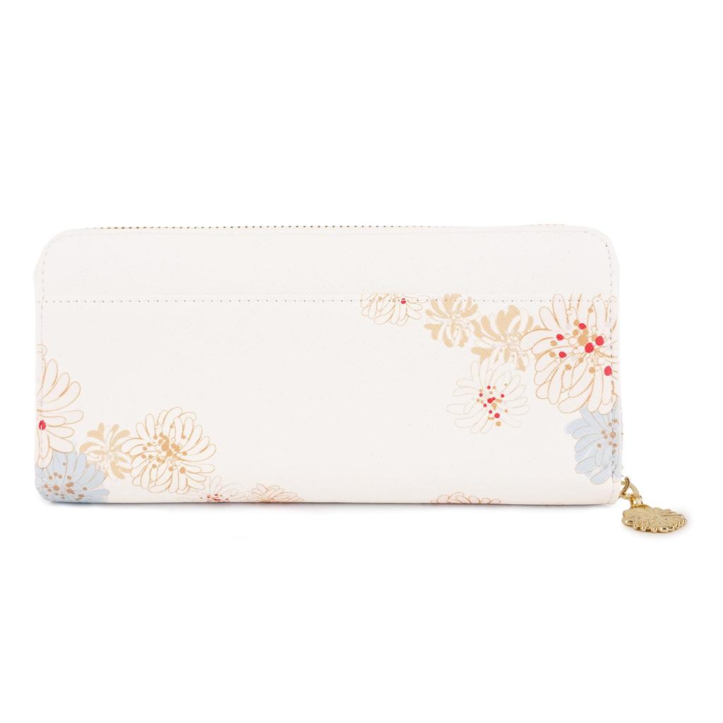 Paul Joe ACCESSOIRES Chrysanthemum Print Long Wallet Floral Wallet & PJA-W971 Women's