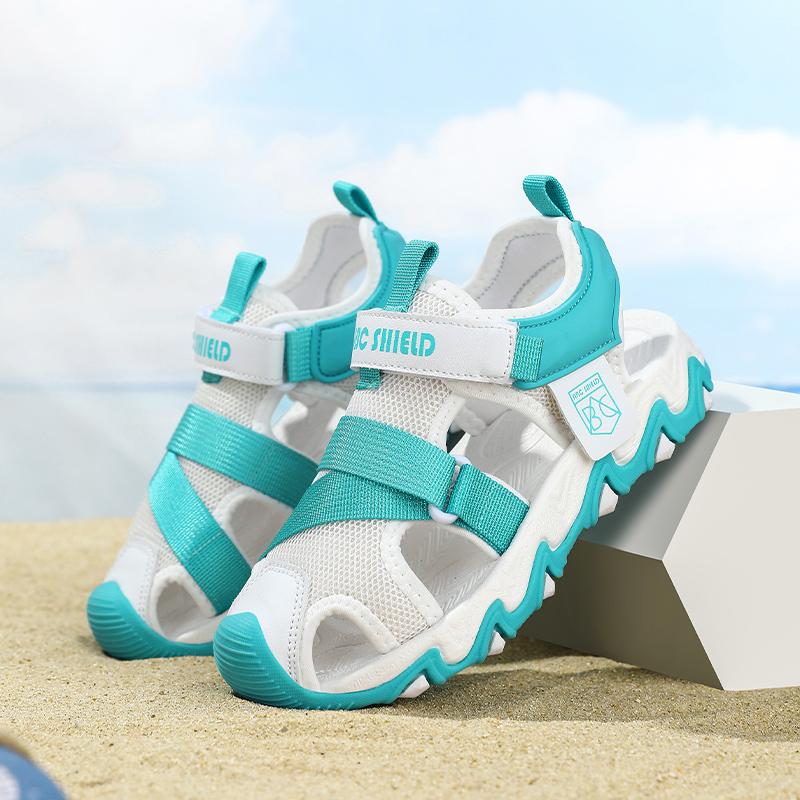 28-39 Summer Kids Closed Toe Collision Prevention Girls Sandals Sports Shoes Boys Sandals Flip-Flops