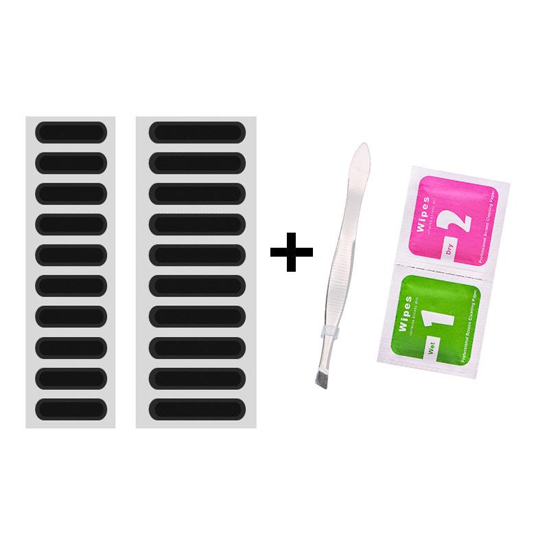 Universal Dustproof Mesh Sticker for Mobile Phones and Tablets - Earpiece Speaker Protection (6/8 Holes, Dustproof, Waterproof).