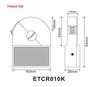 ETCR010K High-Precision Open-Jaw AC Leakage Current Milliamp Probe