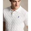 Polo Ralph Lauren Men Cable Knit Cotton Polo Collar Sweater  Mnposwe1n820028100 