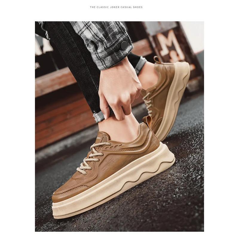 Men's Casual Fashion Board Shoes Four Seasons New Comfortable Soft Sole Anti Slip Wear-resistant Commuting Outdoor Casual Shoes