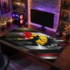 Belgium Football Crest Mouse Pad, Extended Non Slip Rubber Desk Mat for Gaming Office Laptop Fan Gift