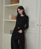 MARROT Sleeveless Layered Top_Black