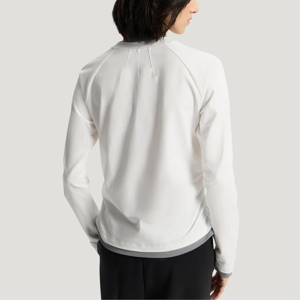 Adidas Fos Waffle Long Sleeve Top Women Tops KU5430