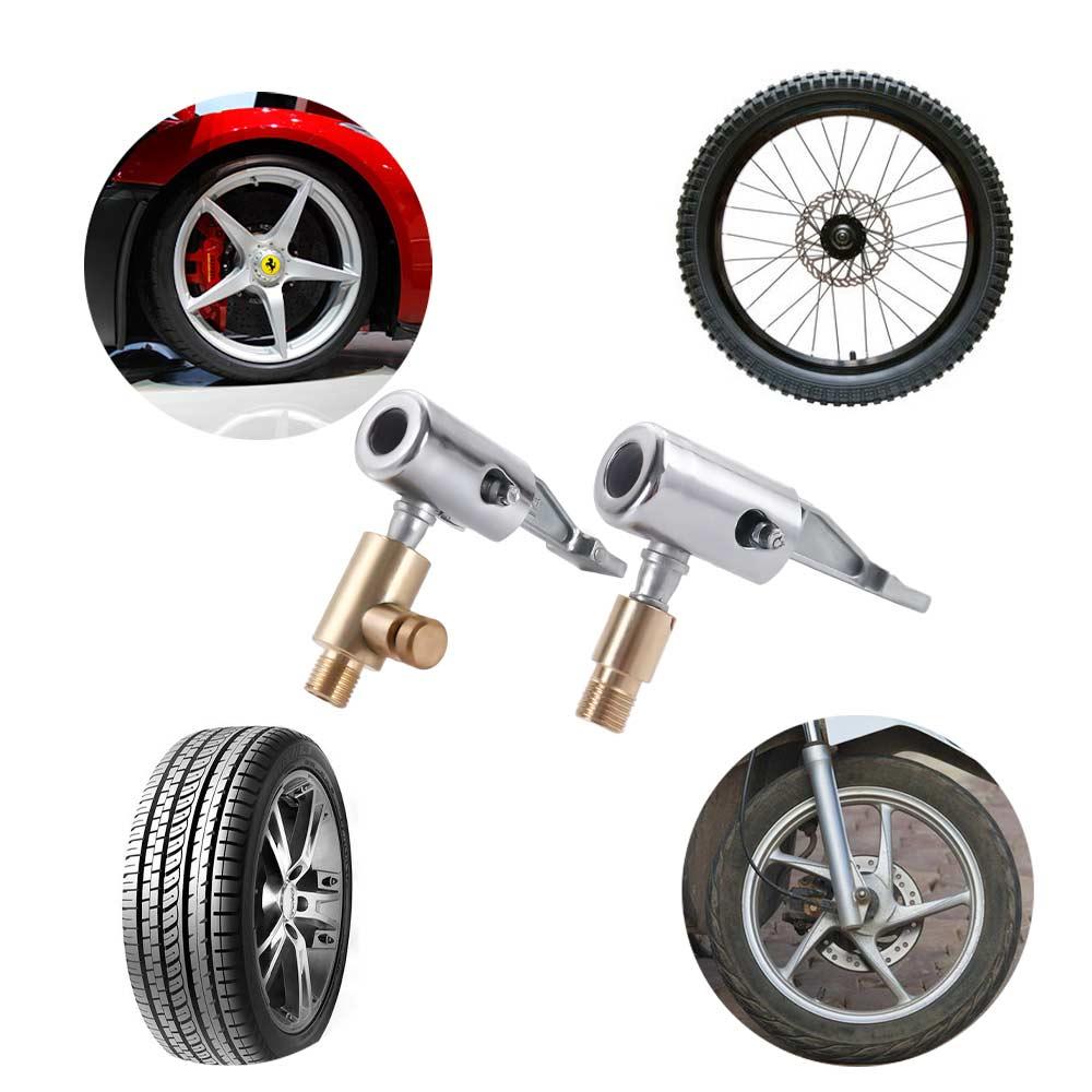 Inflatable Pump Valve Car Tire Inflatable Air Pump Inflator Pump Valve Connector Car Tire Air Chuck