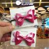 Shiny Korean-Style Sequin Bow Tie Hair Clip for Baby Girls – Bag and Luggage Accessory