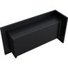 Wall mounted Bioethanol fireplace DELTA 900 TÜV left-sided