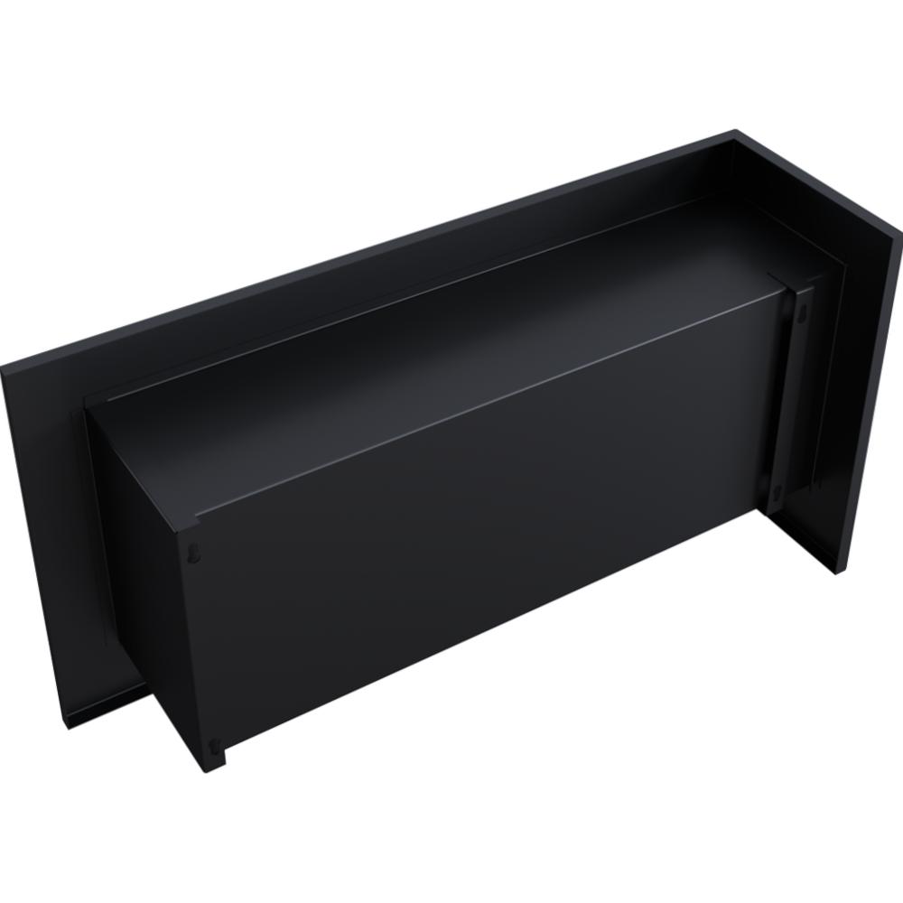 Wall mounted Bioethanol fireplace DELTA 900 TÜV left-sided