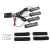 4 in 1 Car Front Grille Lighting Police LED Emergency Strobe Warning Lights Fireman Flash Beacon Signal Lamp Yellow White 12V
