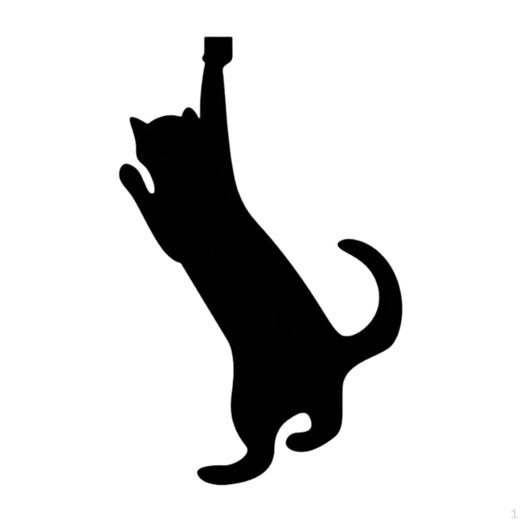 Black Cat Bookmark Accessories Animal Design for Family Who Love Reading