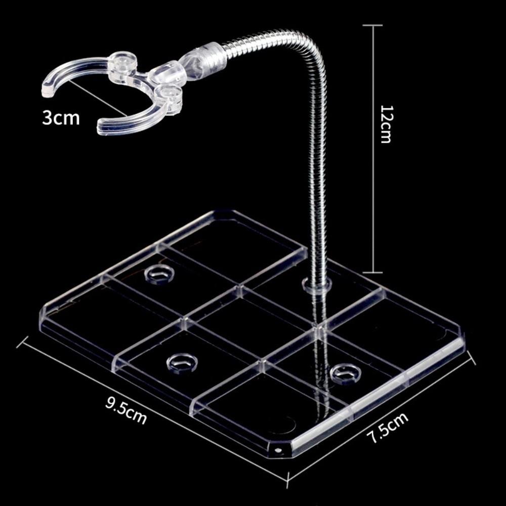 Replaceable Connectors Action Figure Stand Adjustable Arm Model Support Stand  Model Display