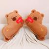 Cartoon Soft Love Capybara Throw Pillow Plush Toy Doll Kapibara Doll Girl Soothing Rag Doll