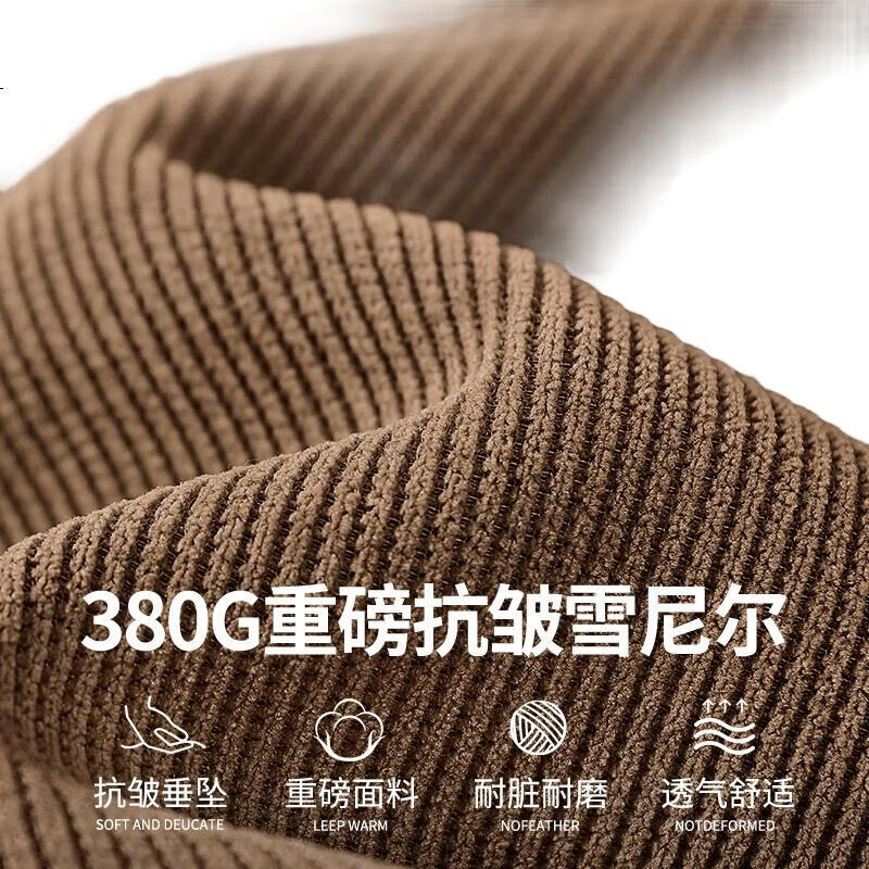 Baleno Casual Pants for Men, Autumn Heavyweight Sports American-Style Loose Simple Textured Draping Straight-Leg Wide-Leg Trousers for Students