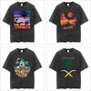 California I'M Classic Racing Washed New Arrival Mens Clothes Tee Shirt Homme Graphic T-Shirts Men Tshirt for WoMen Goth