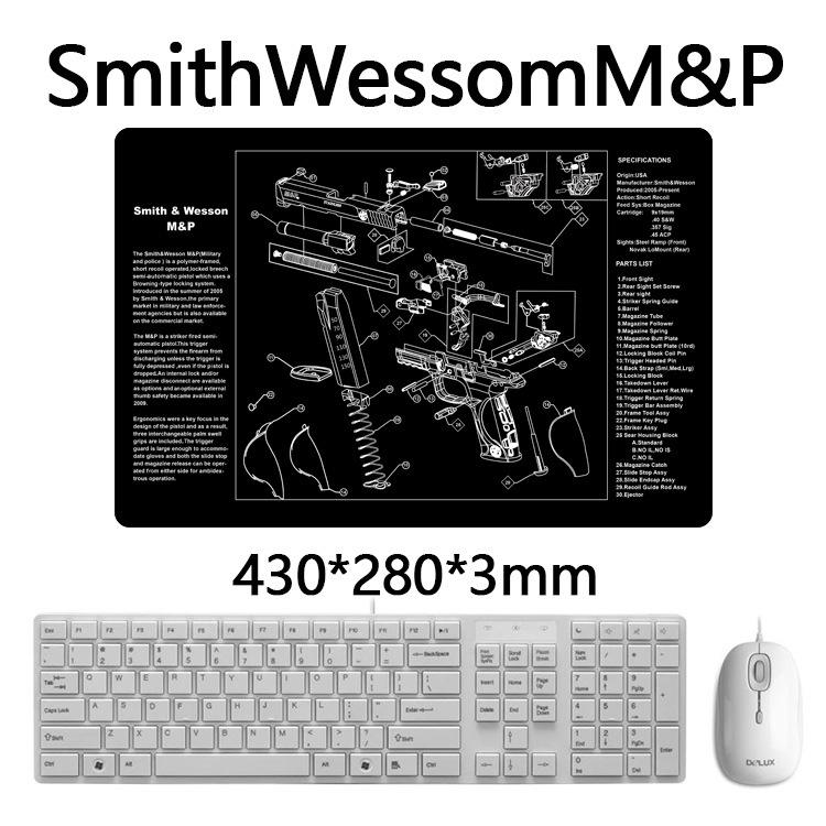 Ergonomic Mouse and Desk Pad for Office Use