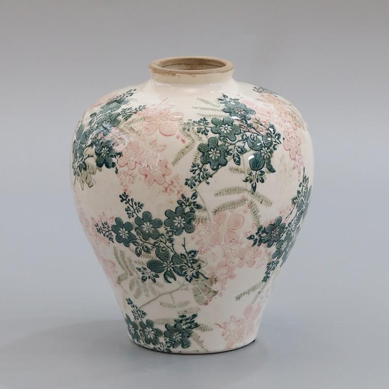 Blue and White Porcelain Vase Flower