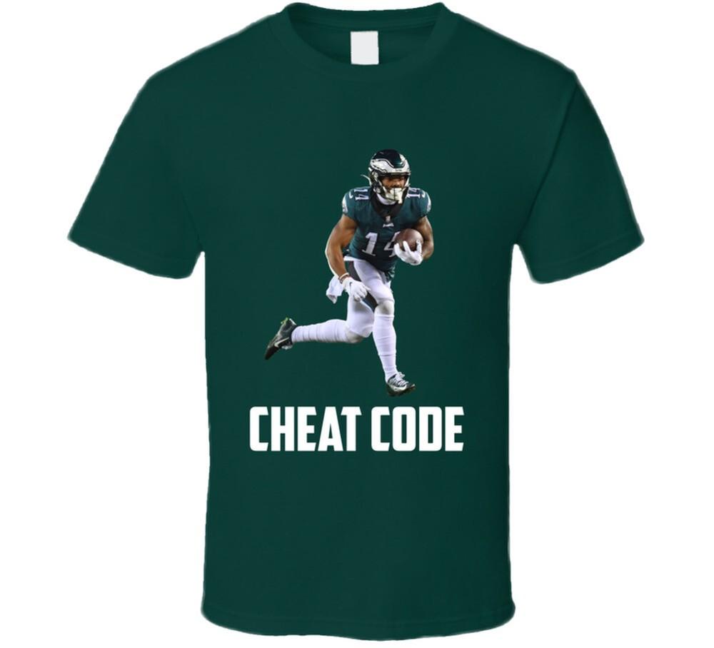 

Kenneth Gainwell Cheat Code Philadelphia Football Fan T Shirt Unisex T-Shirt XXXL