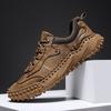 Foreign trade men's shoes spring new casual shoes soft sole breathable versatile hand stitching outdoor sports shoes large size