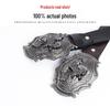 Men's Retro Punk Eagle Buckle Belt - Trendy Alloy Design
