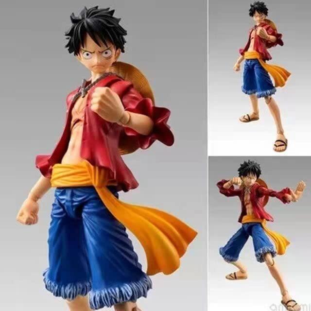 Action Figure Joints Monkey D. Luffy One Piece Anime Without BOX 6.8"