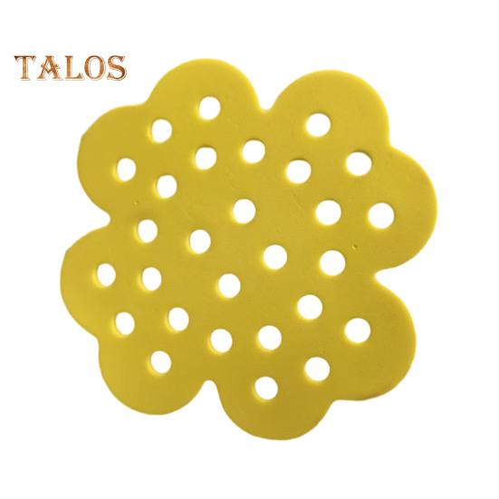 

1/4 шт. плавающая станция для поения пчел «Пчелиный остров», яркий цвет, легкая, легко моется, многоразовая садовая кормушка для пчел и насекомых жёлтый