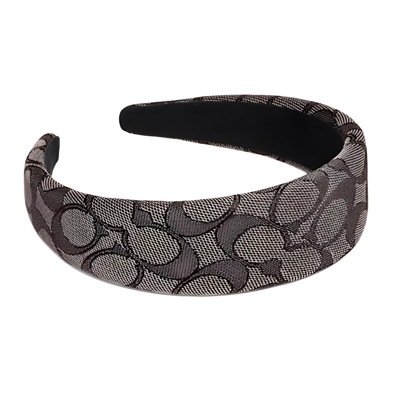 Coach Logo Headband Women accessories Gray C6359-OAK F,Gray