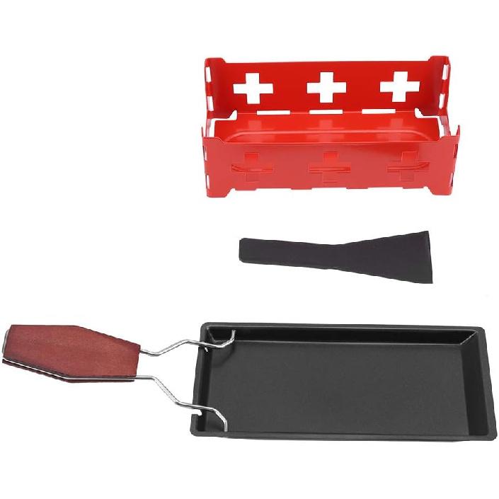 Cheese Raclette Mini Raclette Set Holland Partyclette To- Taste Carbon Steel Raclette Grill for Kitchen Restaurant Home Hotel