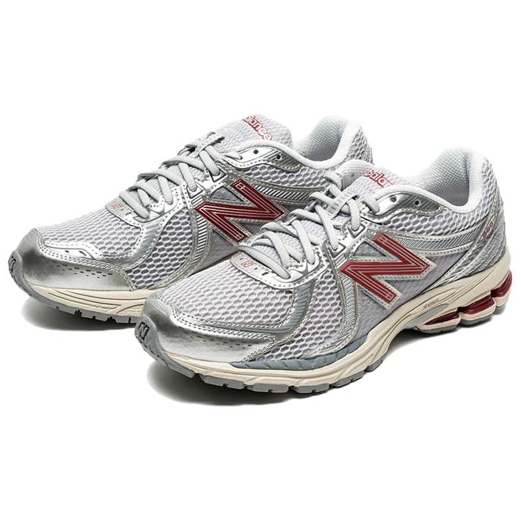 New Balance Nb 860 V2 Módní Ležérní Lehké Nízké Běžecké Boty Unisex sneaker Stříbrná Šedá ML860GC2-D