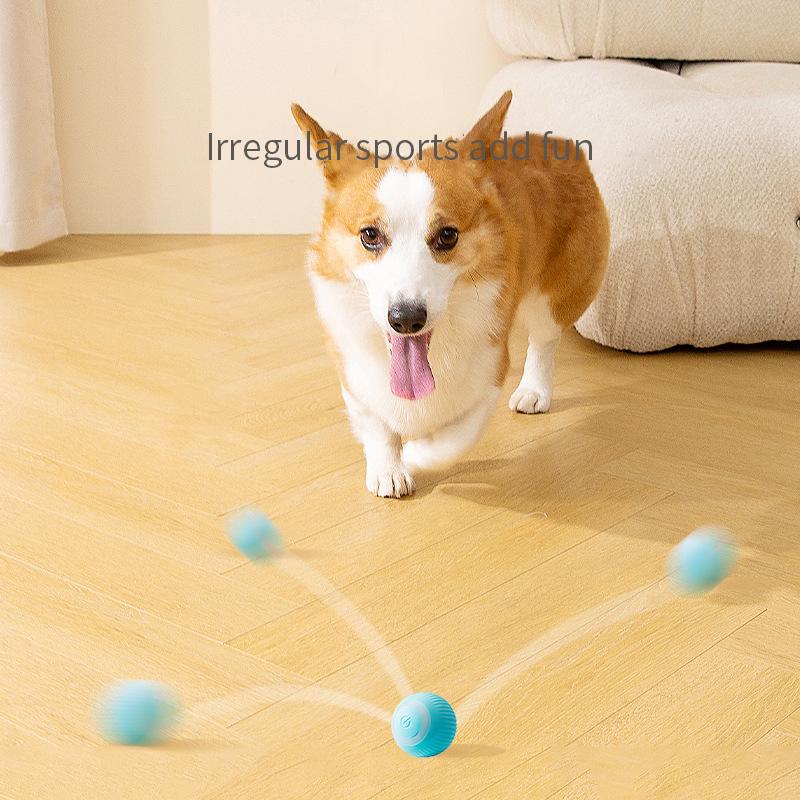 Intelligentes Katzenspielzeug, automatischer rollender Ball, elektrisches Katzenspielzeug, interaktiv, für Katzen, Training, selbstbewegendes Kätzchenspielzeug, Haustierzubehör