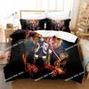 3D Cartoons The Rising Of The Shield Hero Bedding Set Printed Duvet Cover Sheet Pillowcase Soft Quilt Cover Full Queen King Size