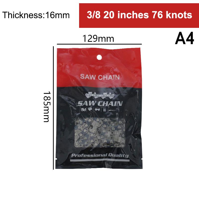 Saw Chain for Chainsaw 16 18 20 22 24 Inch 76DL 86DL 94DL Strong Wear Resistance for Residential and Commercial Use