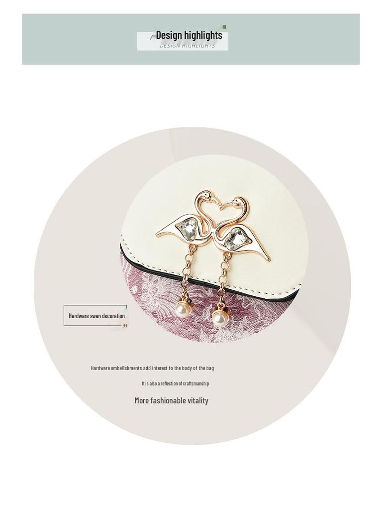 2025 Trendy Women's Korean Style Diamond Pattern Small Crossbody Handbag