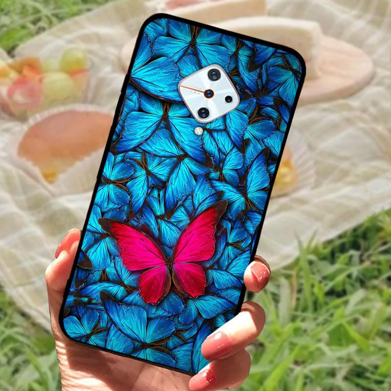 For Vivo V17 Russia Case Vivo 1920 TPU Soft Silicone Marble Phone Case For Vivo S1 Pro Fundas V1945A V1945T Cover Coque Shells