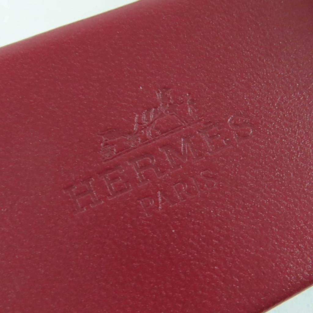 Excellent HERMES Mule Dune Collier Docien Leather Sandals Bordeaux Series 36 Used