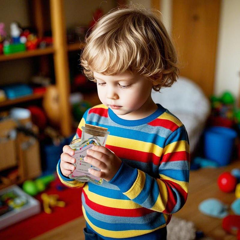 Bible Jar Scripture Jar for Daily Encouragement  Inspirational Prayer and Reflection Supplies for Family Church Activities