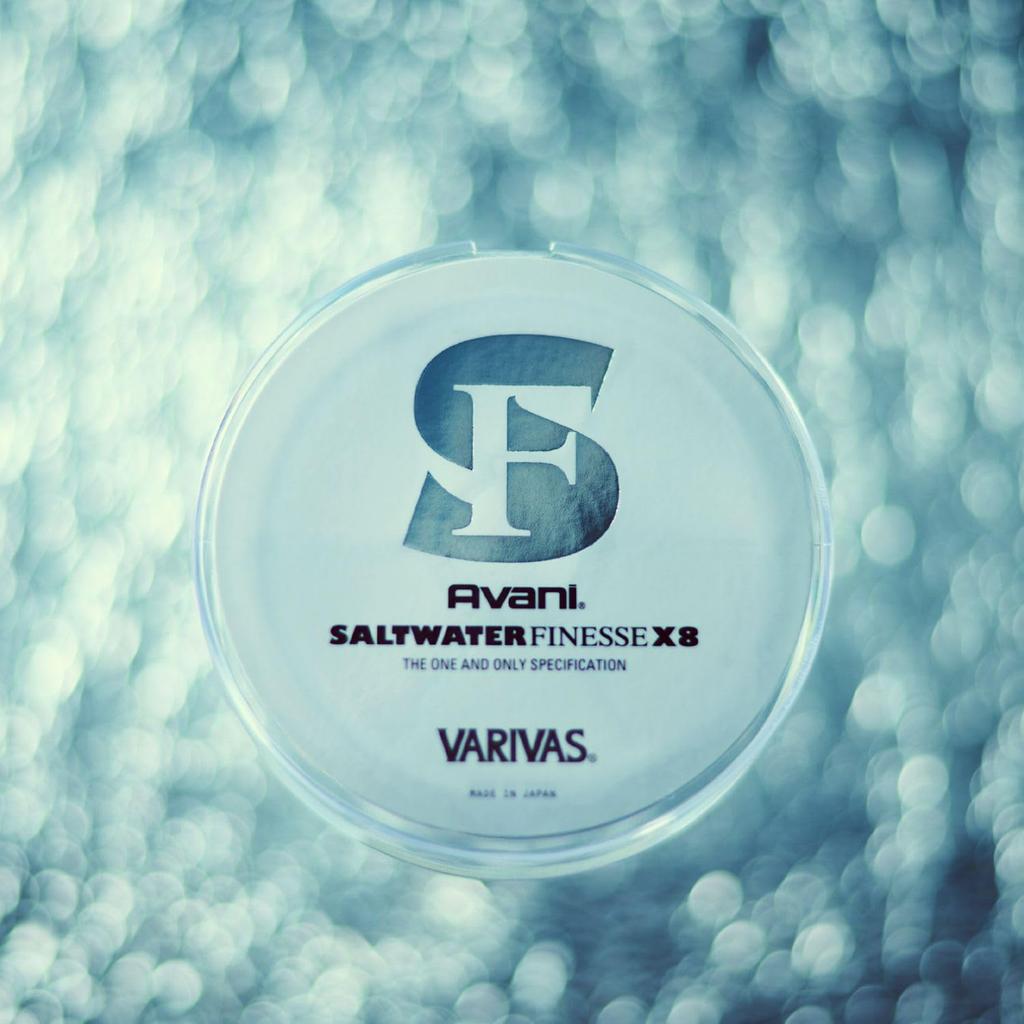 VARIVAS Avani Saltwater Finesse PE X8 150m Crystal White PE Line 0.3# (7.5lb)