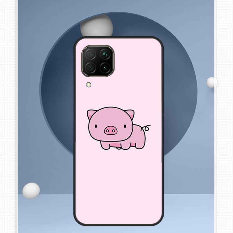 Cute Pink Pig For Huawei Nova Y72 Y90 Y61 Y91 Y60 Y70 12s 12i 11i 8i 9 10 SE P20 P40 Lite P60 P30 Pro Case