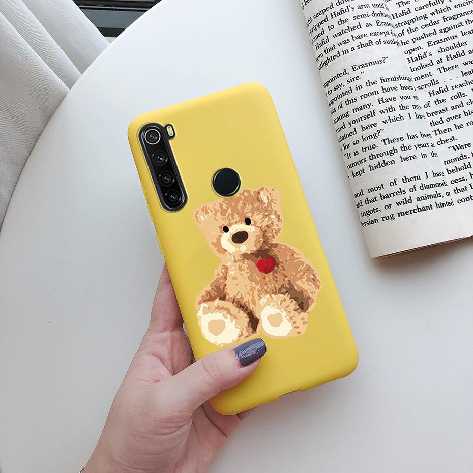 For Cover Xiaomi Redmi Note 8 Case Soft Silicone Painting Phone Case Xiaomi Redmi Note 8 Pro Cover Funda Redmi Note 8 T 8T Case
