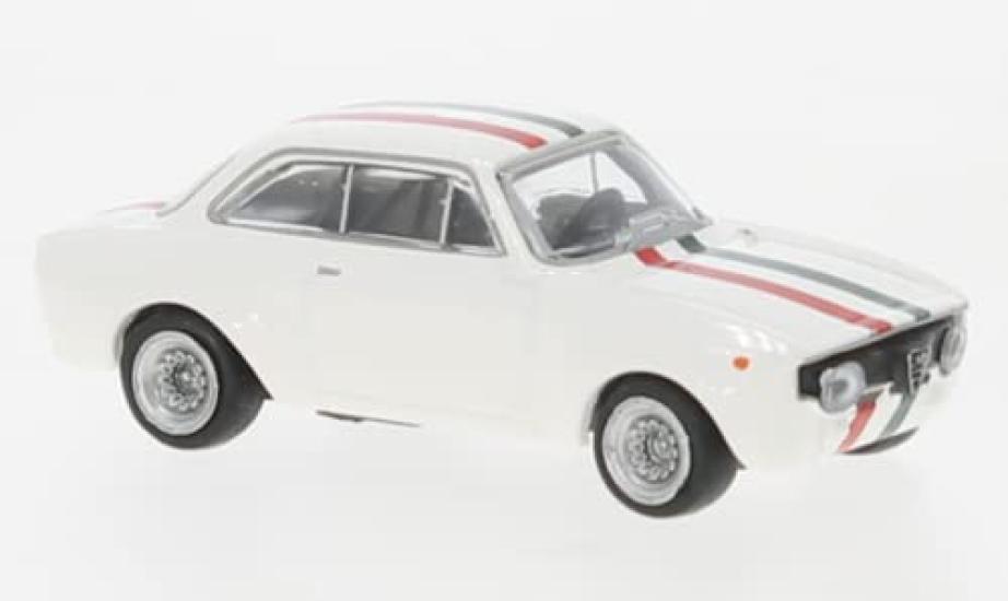 

Brekina 1/87 Alfa Romeo GTA 1300 1971 Italy BREKINA GTA 1300 Italia HO scale белый
