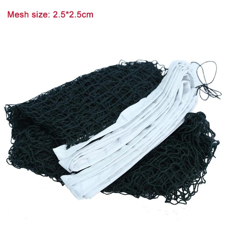

6.1mX0.76m Professional Standard Badminton Net Outdoor Volleyball Tennis Net Mesh Pickleball Training Indoor Accessories