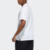 adidas Aop Logo Print Trainings-Polohemd Herren Oberteile Weiß GP0998