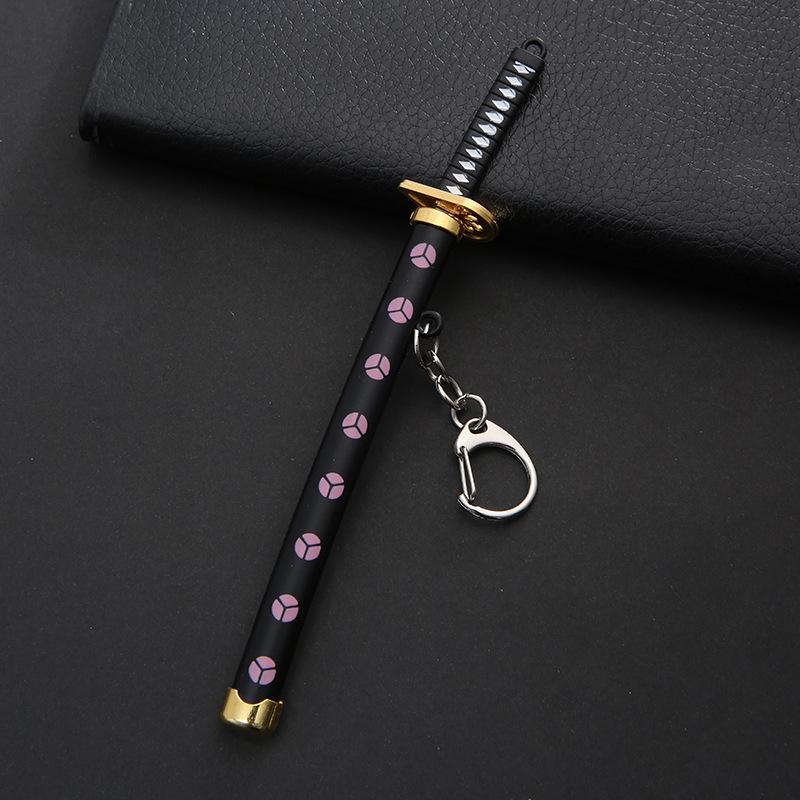 One Piece Anime Sword Keychain - Creative Metal Accessory Gift