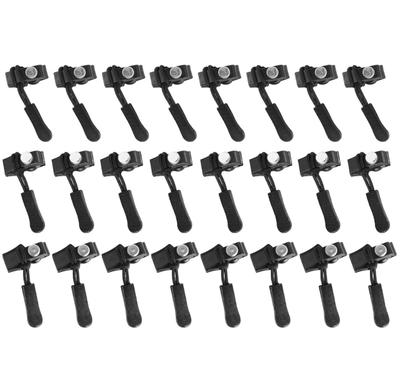 24pcs Detachable Zippers Pulls Universals Zippers Fixer Zipper Pull Pullers End for Jackets Backpacks Luggage