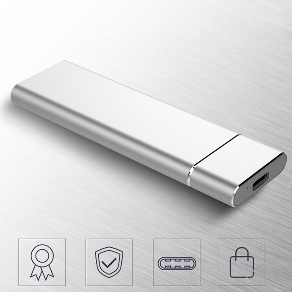 SSD Mobil Ultra Subțire, Portabil și Rezistent la Șocuri de Tip C pentru Coolfish M1(128GB )