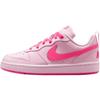Court Borough Low Recraft Grade School 'Pink Foam' (Unisex) Pink Foam / White / Hyper Pink Kids' Skateboarding Shoes IQ9213 663