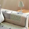 Fabric Sofa Cushion, Cotton Washed Cotton, Non-slip Cushion, Universal Modular Sofa Towel Cover for All Seasons In Summer
